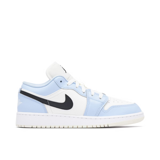 Jordan 1 Low Ice Blue Black GS