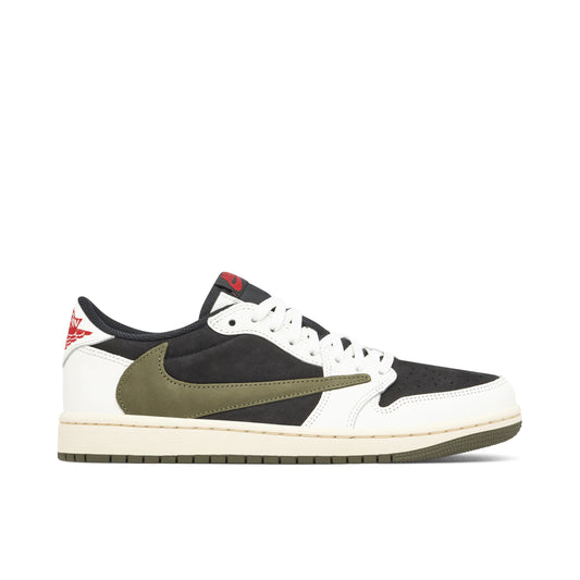 Jordan 1 Low Travis Scott Olive Womens